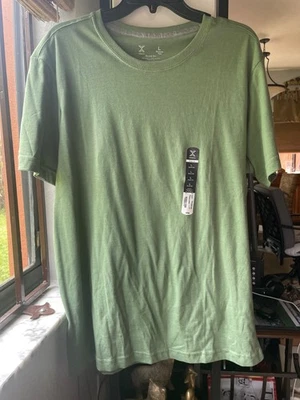 Xersion, Quick-Dri Mens,Crew Neck Short Sleeve T-Shirt, Green Sz L Brand New - Image 1 of 4