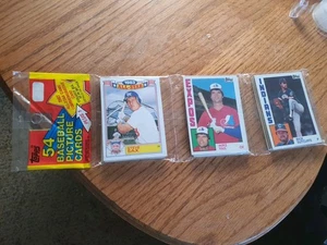 1984 TOPPS BASEBALL RACK PACK HOFers ROOKIES MORE - Picture 1 of 2