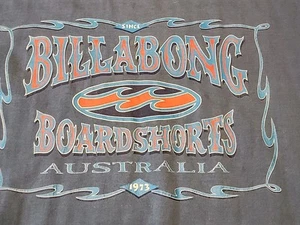Vintage Billabong Surf Tee Medium 90s Single Stitch Australian Surfwear Rare - Picture 1 of 12