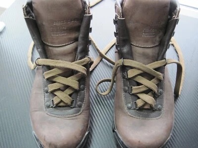 Botas de senderismo/mochilero vintage Raichle para mujer talla 8M de cuero Foto 1 de 4