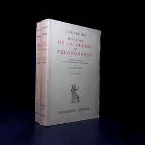 N23.620 Thucydide 1948 1950 Histoire de guerre du Péloponnèse histoire grecque - Imagen 1 de 19