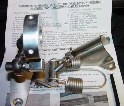 Norton Commando 1968-77, Dave Taylor Complete Head Steady Kit with Spring, UK - Image 1 of 4