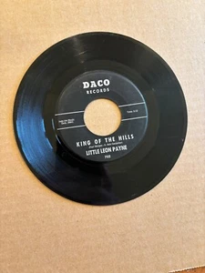 LITTLE LEON PAYNE KING OF THE HILLS/HISTORY OF LOVE 45 DACO RECORDS - Picture 1 of 2