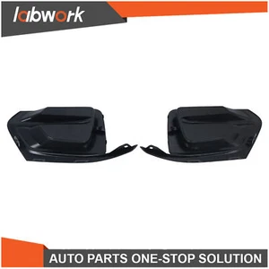 Labwork Fog Light Cover Fit For 2018-2021 Chevrolet Traverse L/LS Textured-Black - Picture 1 of 12