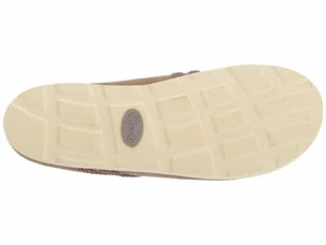 NEW Chaco Women's Harper Leather Slide Shoes Flat Mules Clogs Caribou Size 8 - Picture 1 of 5