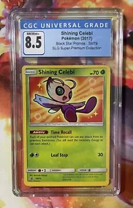 Shining Celebi SM79 CGC 8.5 Black Star Promo Shining Legends Pokemon - Foto 1 di 3