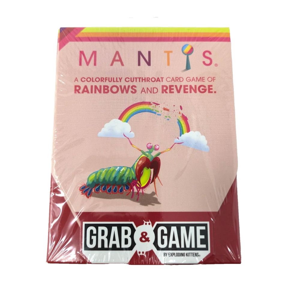 Mantis Card Game - Exploding Kittens Party Game Rainbows Revenge