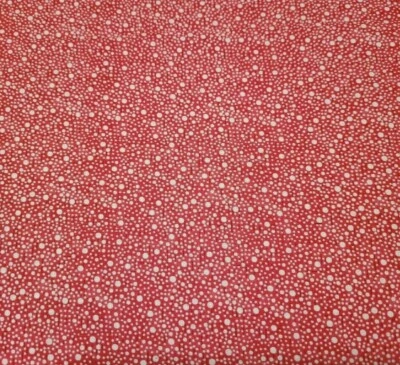 35" Crackle Dot Print Unbranded Tonal Blender Light Red - Image 1 of 2