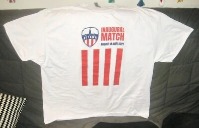 Camisa de partida inaugural Atlético Ottawa - FC Halifax 2021 Canada Football League  - Imagem 1 de 4