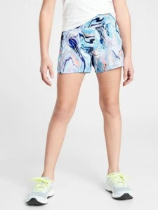 Athleta Girl Printed Multi Marble Record Breaker 3" Short NWT Various Sizes - Picture 1 of 4