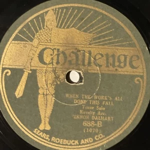 10" 78 RPM-Dalhart & Robison-My Blue Ridge Mountain Home/When the Work's All - Picture 1 of 4