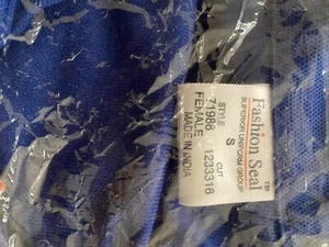 Walmart Blue Embroidered Short Sleeve Work Polo Shirt - (S Female) - Picture 1 of 2