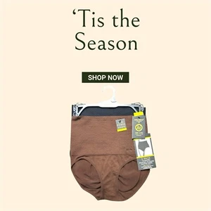 KATHY IRELAND~JACQUARD SHAPING BRIEFS~HIGH WAISTED TUMMY CONTROL~ALL SIZES! - Picture 1 of 10