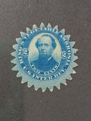 U.S.A MATCH AND MEDICINE STAMPS SCOTT RS201b. - Image 1 of 2