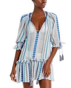RAMY BROOK ASPYN SWIM COVER-UP DRESS COLOR MULTI SIZE SMALL NEW - Picture 1 of 7