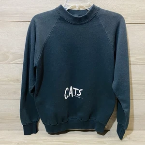 Rara felpa CATS Broadway Tour 1981 vintage anni 80 gioco musicale GATTI taglia L - Foto 1 di 8