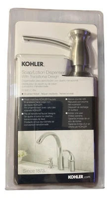 KOHLER Soap/Lotion Dispenser R1899-C-BN Nickel-Transitional design - NEW - Image 1 of 4