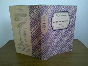 Money for Nothing by P.G. Wodehouse (1959) 1st UK ed/1st ptg thus hardcover/dj - Picture 1 of 10