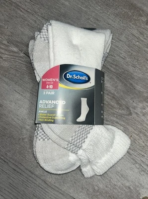 New Dr Scholls Women's' Low Cut Advanced  ankle  Relief Socks (3 Pair Pack) - Image 1 of 2