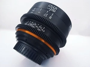 Rehouse Helios 44 2/58mm Cine lens Canon EF mount Helios 44m-4 58mm f2 - Picture 1 of 12