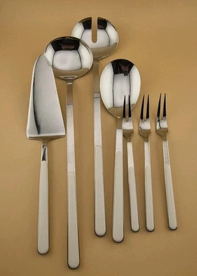 BSF La Bella 7 Teiliges Vorlagebesteck Gebraucht Zustand OK - Bild 1 von 4