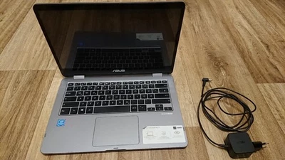 ASUS VivoBook 14 TP401M Laptop Intel N5030 4GB RAM  Touchscreen Win 10 116GB SSD - Bild 1 von 4