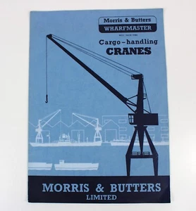 Morris & Butters Wharfmaster Umschlagkrane Häfen Hafenbau - Bild 1 von 4