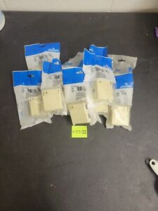 Leviton 41089-2IP QuickPort Surface Mount Housing, 2-Port, Ivory LOT OF 11
