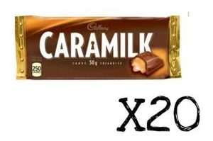 20 Caramilk Schokolade Full Size 50g - Cadbury Canada FRISCH & LECKER! - Bild 1 von 4