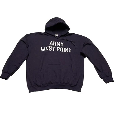 Sudadera con Capucha Gildan Mezcla Pesada Unisex Ciruela Silenciada Talla XL West Point Ejército Foto 1 de 4