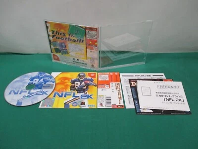 Dreamcast -- NFL2K -- spine card. DC. JAPAN. GAME. Work. 28170 - Image 1 of 4