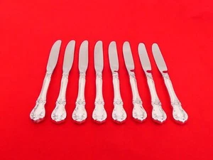 Set of 8 Towle Sterling Silver Old Master Butter Spreaders YB-4 - Picture 1 of 4