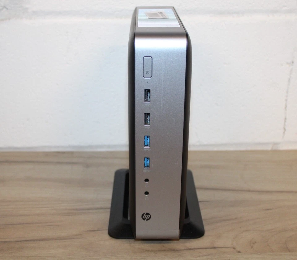 HP T730 Thin Client AMD RX-427BB 2.7Ghz 8GB RAM 32GB SSD PCI-E Slot R7 GPU Wi-Fi - Image 1 of 4