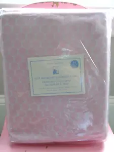 POTTERY BARN KIDS (1) Punkte Jacquard Verdunkelungseinsatz rosa 44x84 NEU - Bild 1 von 7