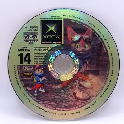 Xbox Magazine Demo Disc 14 (Microsoft Xbox, 2003) Xboz Magazine Demo Disc - Image 1 of 4