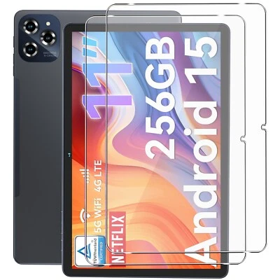 11 Zoll 9H Panzerfolie Glas für TABWEE W90/ T90 2025 Schutzglas DisplaySchutz - Bild 1 von 4