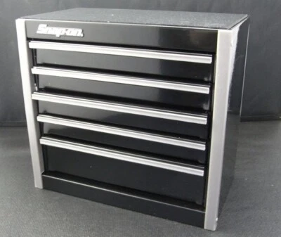 Snap-on Miniature Tool Box Micro Roll Cab Top Chest Black UNUSED - Image 1 of 4