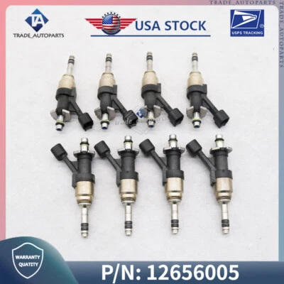 Boquilla de inyección de combustible 8 piezas para GM Chevrolet Suburban Tahoe 2015-2018 12656005 EE. UU. Foto 1 de 4