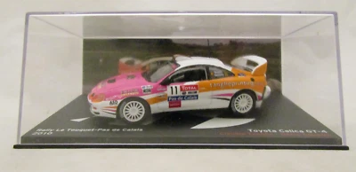 VOITURE 1/43 TOYOTA CELICA GT-4 RALLY LE TOUQUET 2010 CLAUDIE TANGHE - ALTAYA - Photo 1/4