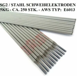 ELECTRODOS DE SOLDADURA 5KG SG2 3,2mm E6013 ELECTRODOS DE VARILLA RR6 RR12 aprox. 150 uds. - Imagen 1 de 1