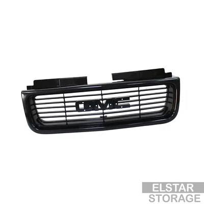 Textured Black Front Grille Assembly Fit 98-05 GMC Jimmy 98-04 Sonoma SL SLS Foto 1 de 3