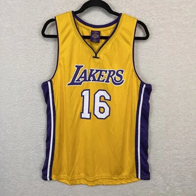 Pau Gasol Los Angeles Lakers Jersey Men’s XL  NBA Basketball #16 - Image 1 of 4