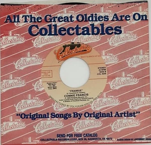 Connie Francis-My Heart has A Mind Of It's Own/Frankie   New & Unplayed 45 MINT - Picture 1 of 4