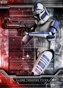 [DIGITAL CARD] Topps Star Wars - Clone Trooper Fives - Strata 23 S2 - Red Chrome - Picture 1 of 1