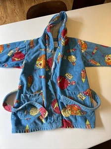 Frette Kids Large Space Ship Towel Robe - Picture 1 of 4