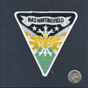 NAS Naval Air Station WHITING FIELD FL US Navy USMC Training Base Squadron Patch - Picture 1 of 1
