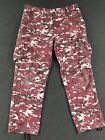 Rothco BDU Military Camo Cargo Pants XL Red Digital Distressed