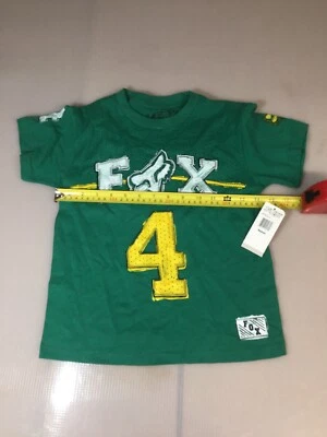 Camiseta informal rústica Fox Kids Yourh mediana YM (6930-23) Foto 1 de 4