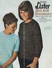 Vintage Knitting Pattern. Lady's Jumper. Long/short Sleeves. 34-44 Inches. 4 Ply