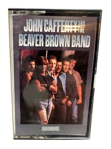 JOHN CAFFERTY & THE BEAVER BROWN "Roadhouse" Cassette Tape - Imagen 1 de 2